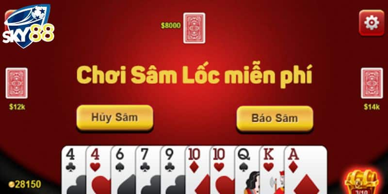 Chiến thuật khi chơi game bài sâm lốc online
